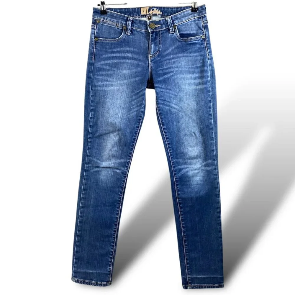Kut From The Kloth Catherine Mid Rise Boyfriend Jeans Womens Sz 2 Dashing Dark